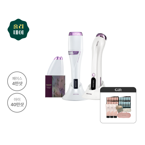 [홀리데이] 프로페셔널 알파 완벽 두배샷 + 알토 (1샷 26도트 / 페이스 4만샷 / 아이 40만샷 + 3중 고주파 케어)