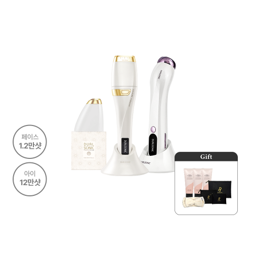 [올인원 패키지] 프로페셔널 골드 두배샷 + 알토 세트 (1샷 20도트 / 페이스 1.2만샷 / 아이 12만샷 + 3중 고주파 케어)