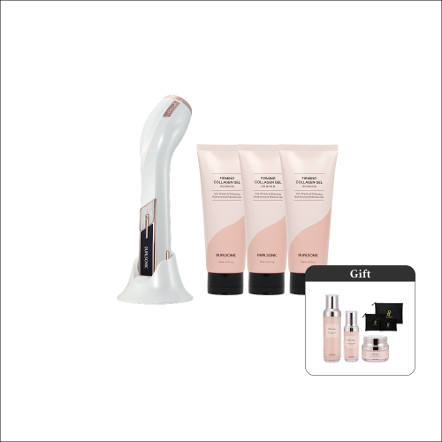 [피부관리위크] 맥시멈 알파 젤 패키지 (본품+콜라겐젤 3개) (V업모드 추가 / 5단계 강도 조절 / 무한샷 집중초음파)