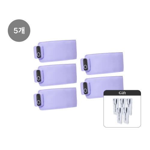 [올인원 패키지] EMS 핏업벨트 5개 세트 (2개 색상 선택, 3개 색상 랜덤 발송)