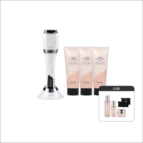 [피부관리위크] 옵티멈 젤 패키지 (본품+콜라겐젤 3개) (1샷 13도트 / 무한샷 집중초음파 / 부위별 맞춤 관리)