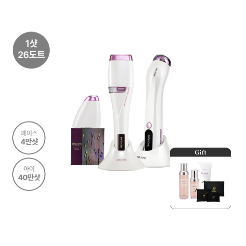 프로페셔널 알파 두배샷 + 알토 (1샷 26도트 / 페이스 4만샷 / 아이 40만샷 + 3중 고주파 케어)